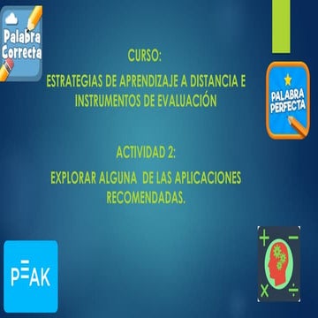 Estrategias de aprendizaje a distancia , | PPTX