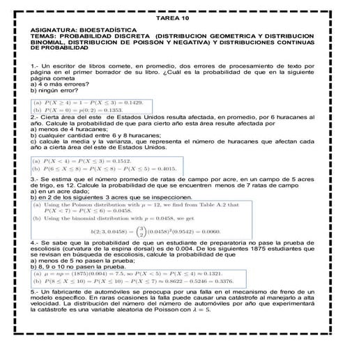Tarea 10 de probabilidad y estadistica con respuesta