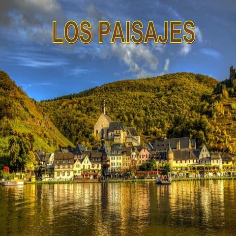 los paisajes