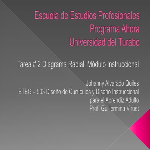 Mapa radial | DOCX