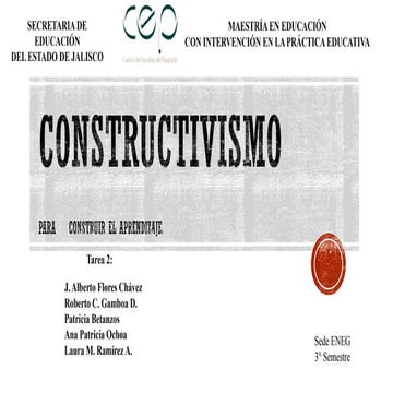 CONSTRUTIVISMO 
