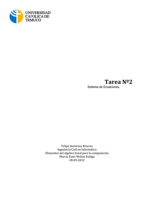 Tarea 2 matrices