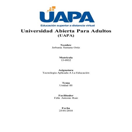 Tarea 3 slide share