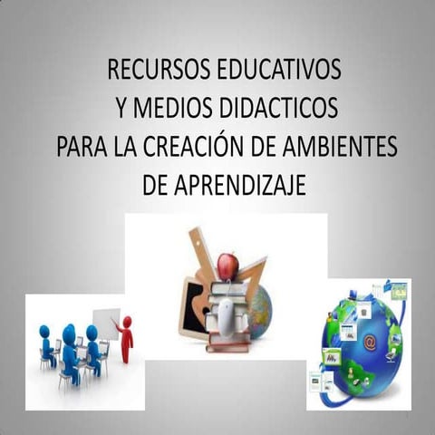 Los medios, recursos y productos tecnológicos power point | PPTX
