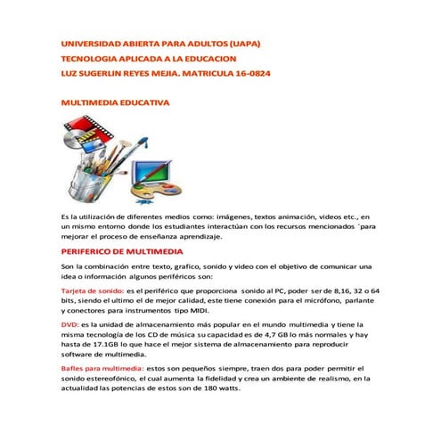 Que es multimedial | PPTX