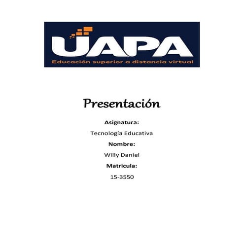 Tarea 3 de tecnologia educativa