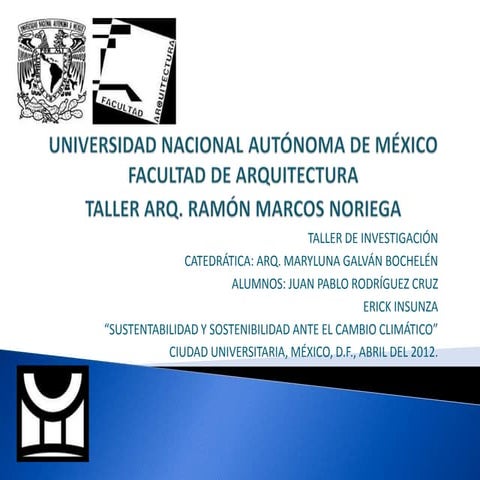 Tarea 3 sustentabilidad y calentamiento global