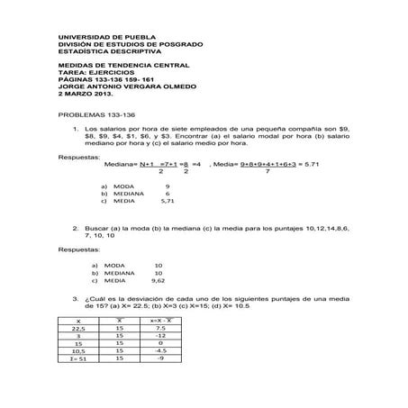 Tarea 4, media, moda y d. estandar