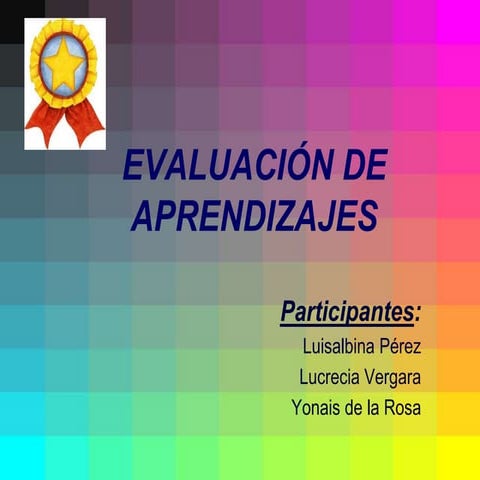 Tipos de Evaluacion: Diagnostica, Formativa y Sumativa