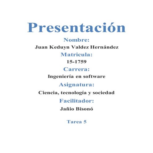 Ciencia y Tecnología en los Países en Desarrollo