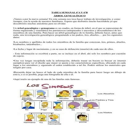 Arbol genealogico infantil_gratis | PDF