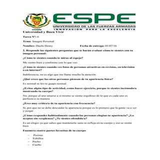 Tarea 6 Imagen Personal