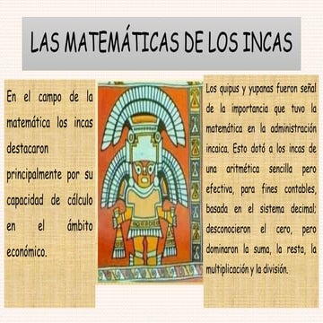 Quipu y yupana tarea 7 | PPTX