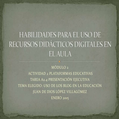 Los blogs de educación infantil como recurso de enseñanza y aprendizaje ...