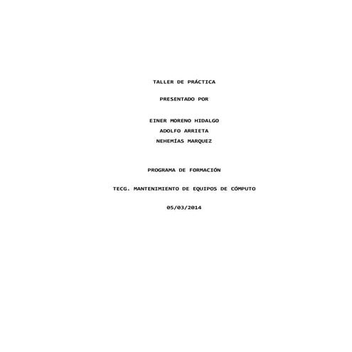 Tarea de asesoría de procesadores