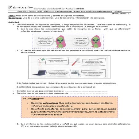 Tarea blog 6° lengua