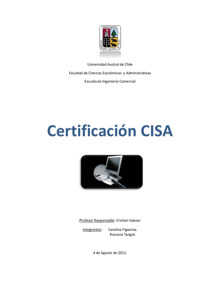 Certificacion CISA