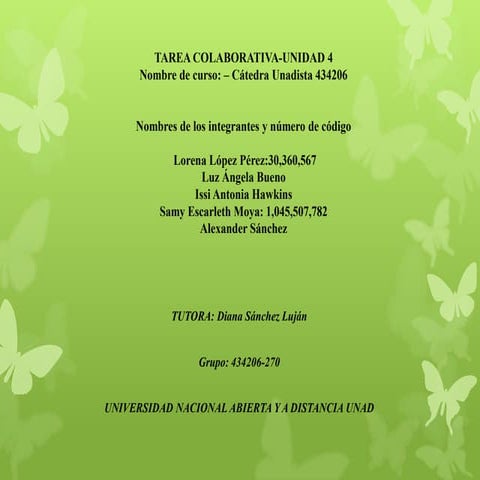 Tarea colaborativa unidad-4[1] | PPT