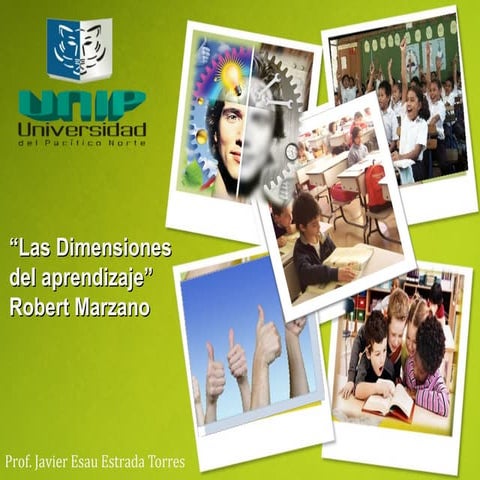 Dimensiones de aprendizaje en el aula de Robert Marzano