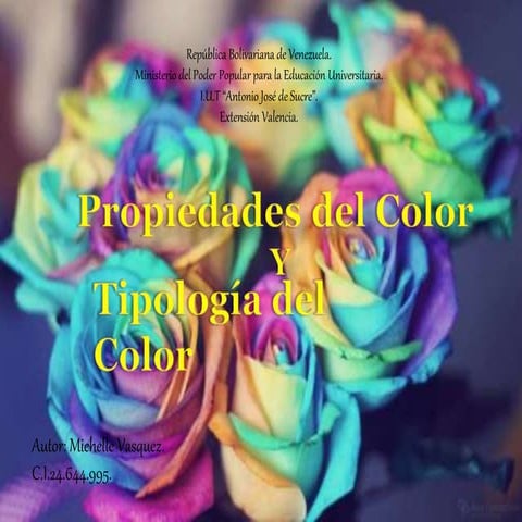 Propiedades del color | PPTX
