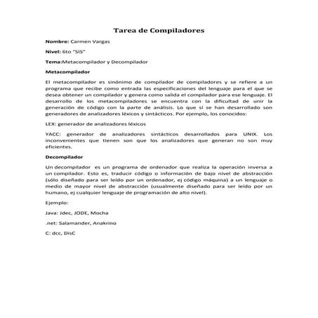 Tarea de compiladores carmen vargas_metacompiladordescompilador