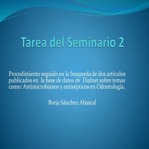 Tarea del seminario 2