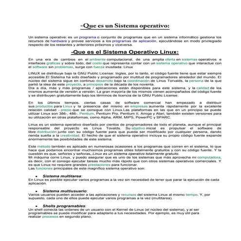 Differencia entre dos (2) sistema Operativo Differente.