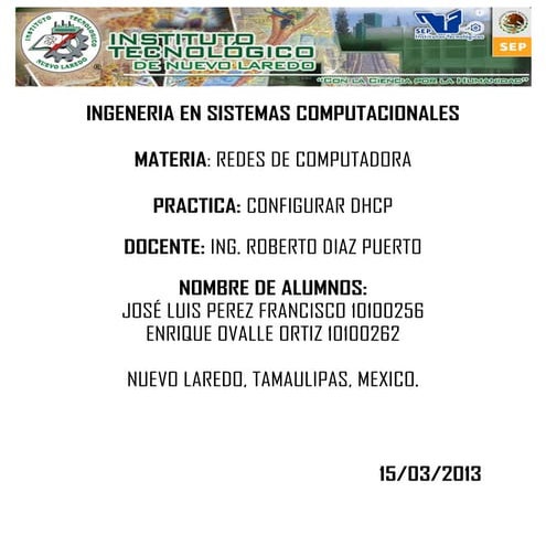 Tarea dhcp