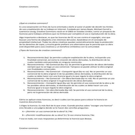 Creative commons