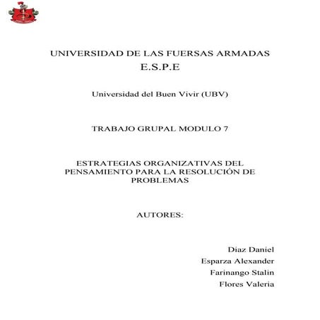 Tarea grupal modulo 7 | PDF