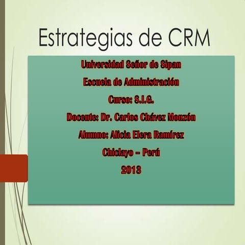Tarea individual estrategias de crm