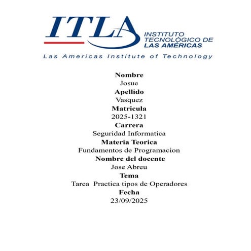 Segundo paracial laboratoria deVictorMena