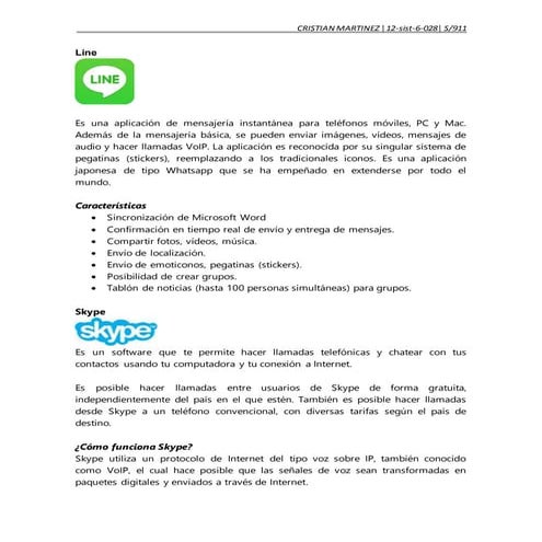 Herramientas de Multimedia (Redes Sociales y servicios de mensajería instantánea)