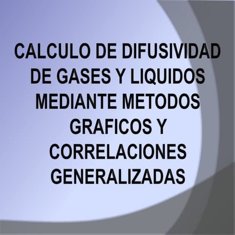 difusividad 