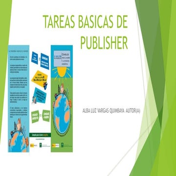 TAREAS BASICAS DE PUBLISHER