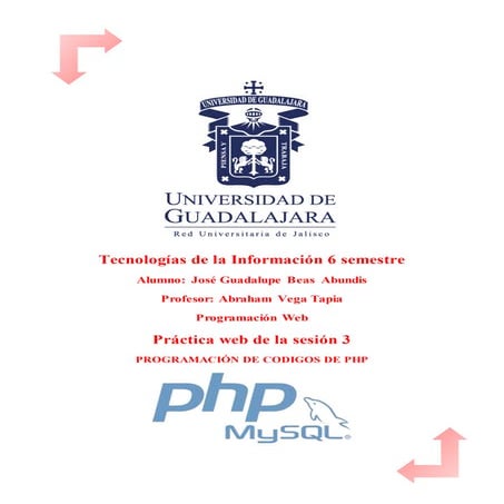 Programaion de codigos PHP.