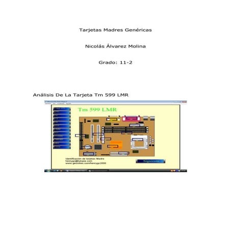 Tarjetas madres genericas