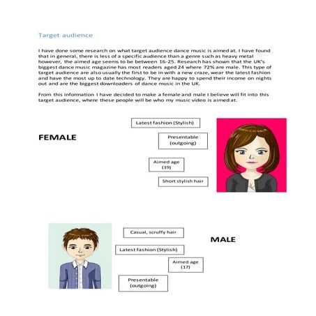 Target audience for house music | DOCX