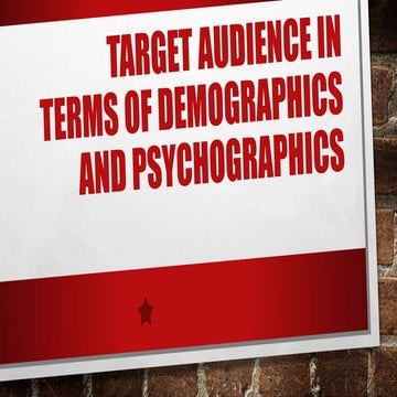 Target audience