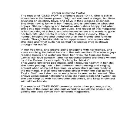 Target Audience Profile