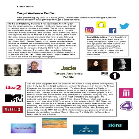 Target audience | DOCX