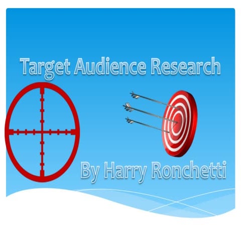 Target audience research