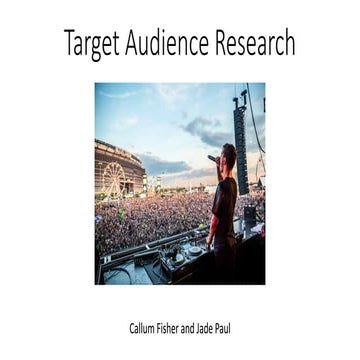Target audience for house music | DOCX