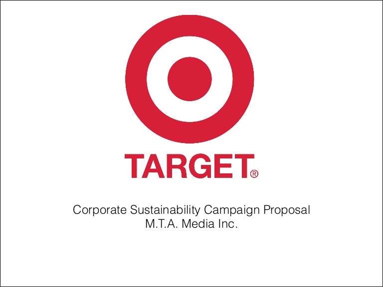 Target Corporate Sustainability & Organic Product Line Campaign Propo…