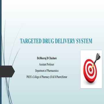 Targeted drug delivery system | PPT