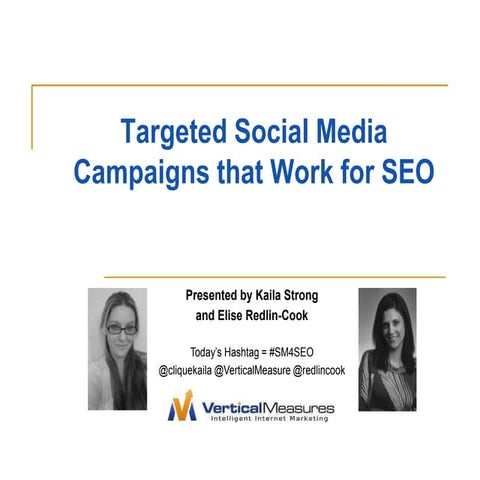 Targeted Social Media for SEO