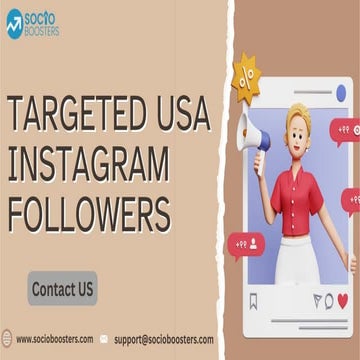 Buy USA Instagram Video Views - SocioBoosters | PPTX