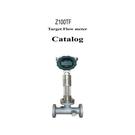 Target flowmeter catalog Z100TF