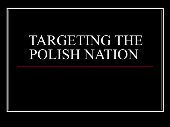 The cause of war! | PPT