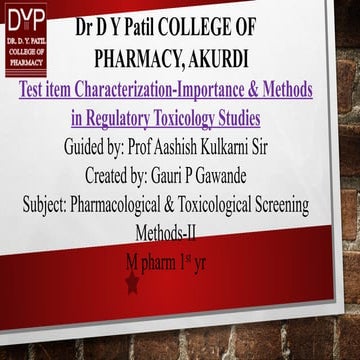 Target Item Characterization Presentation.pptx